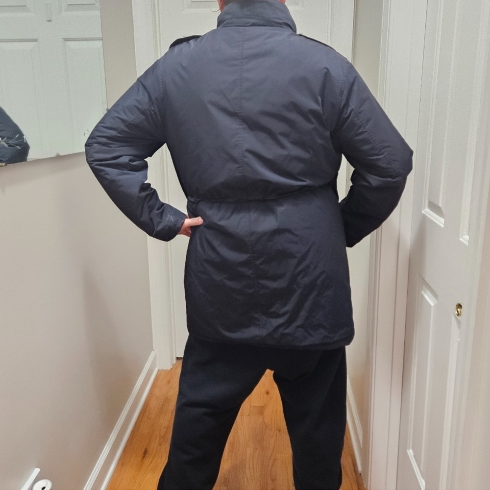 Victorinox Jacket SwissArmy Black Full Length Parka Coat Size XL - Picture 3 of 16